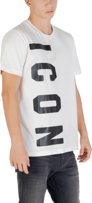 Majica za moške Icon, bela