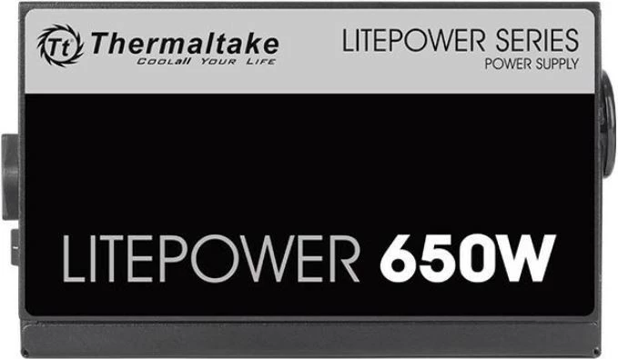 Računalniško ohišje Thermaltake Litepower II 650W, črno