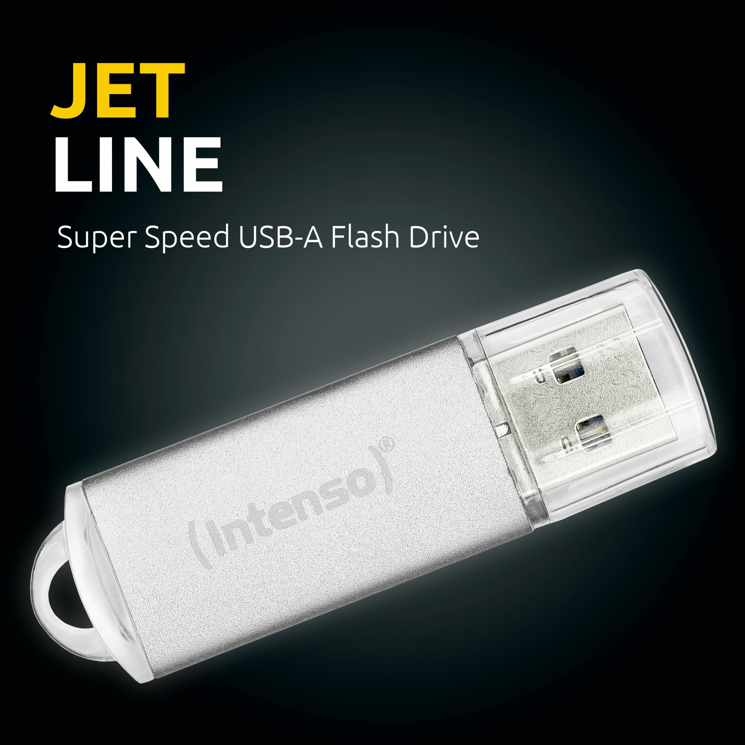 USB ključ 256 GB, USB 3.2, srebrn — Intenso MEMORY DRIVE USB ključ 256 GB, USB 3.2, srebrn — Intenso MEMORY DRIVE