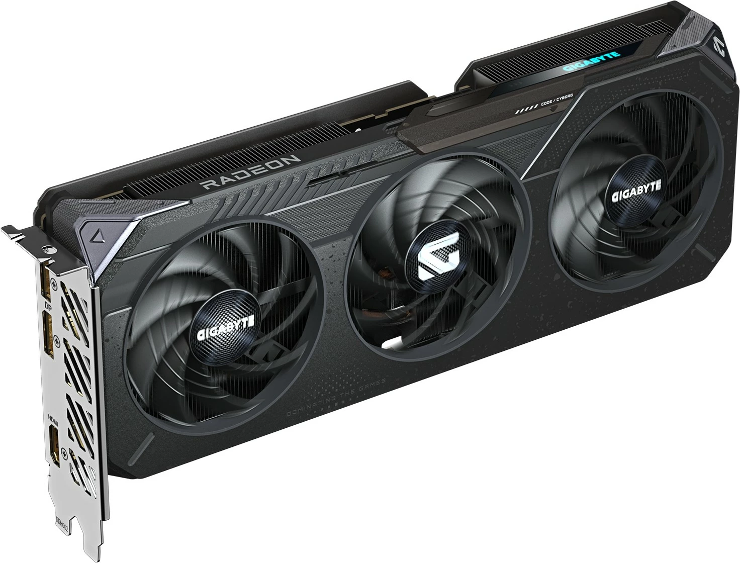 Grafična kartica Gigabyte RX 9060 XT Gaming OC, 16 GB GDDR6, 3 ventilatorji, črna Grafična kartica Gigabyte RX 9060 XT Gaming OC, 16 GB GDDR6, 3 ventilatorji, črna