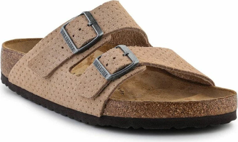 Flip-flop z dvema trakovoma Arizona, Birkenstock, bež