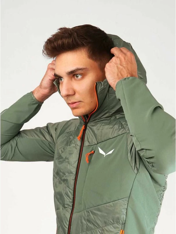 Gorska jakna Ortles Hybrid, Salewa, moška, zelena