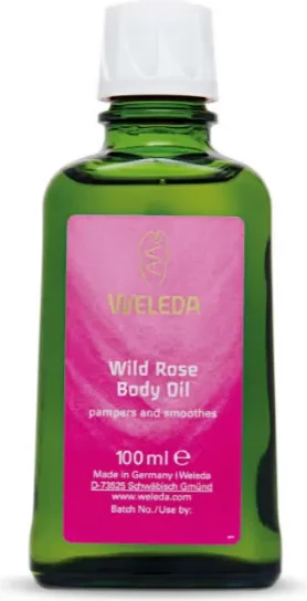 Vlažilno olje za telo Wild Rose Weleda, unisex, 100 ml