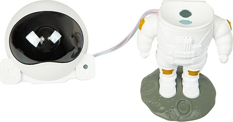 Nočna LED projektorska lučka Astronavt BLOW, bela