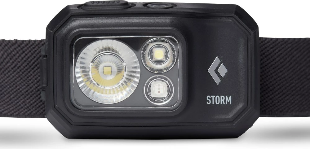 Ročna svetilka Storm 450 Black Diamond, črna