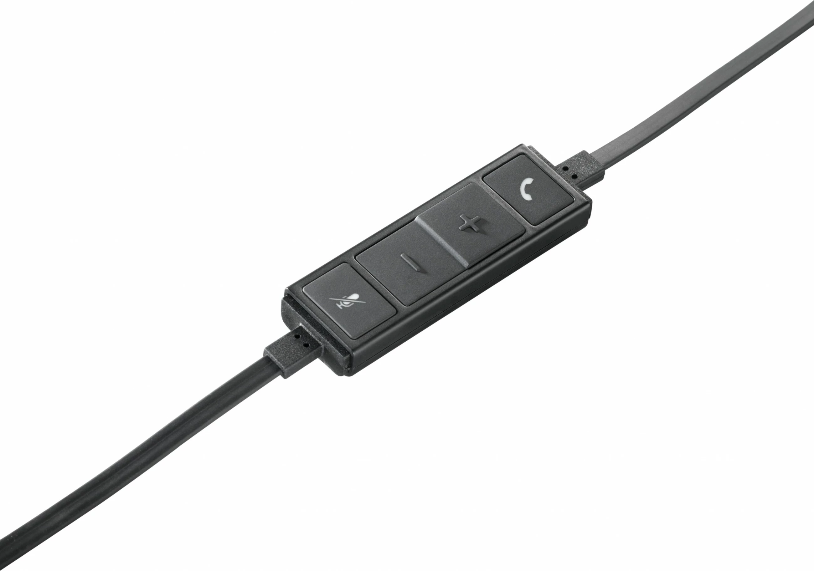 Mono slušalke Logitech H650e USB, žične, črne/srebrne