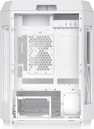 Računalniško ohišje The Tower 600 TG, Thermaltake CA-1Z1-00M6WN-00, Midi Tower, za ATX/E-ATX/mATX/Mini ITX, kaljeno steklo, belo