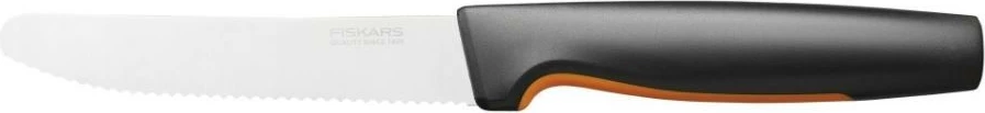 Nož za paradižnik Functional Form 1057543 Fiskars, 11 cm, črno/oranžen