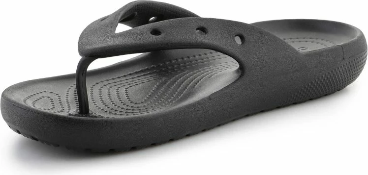 Natikače Crocs Classic Flip V2, črne, unisex