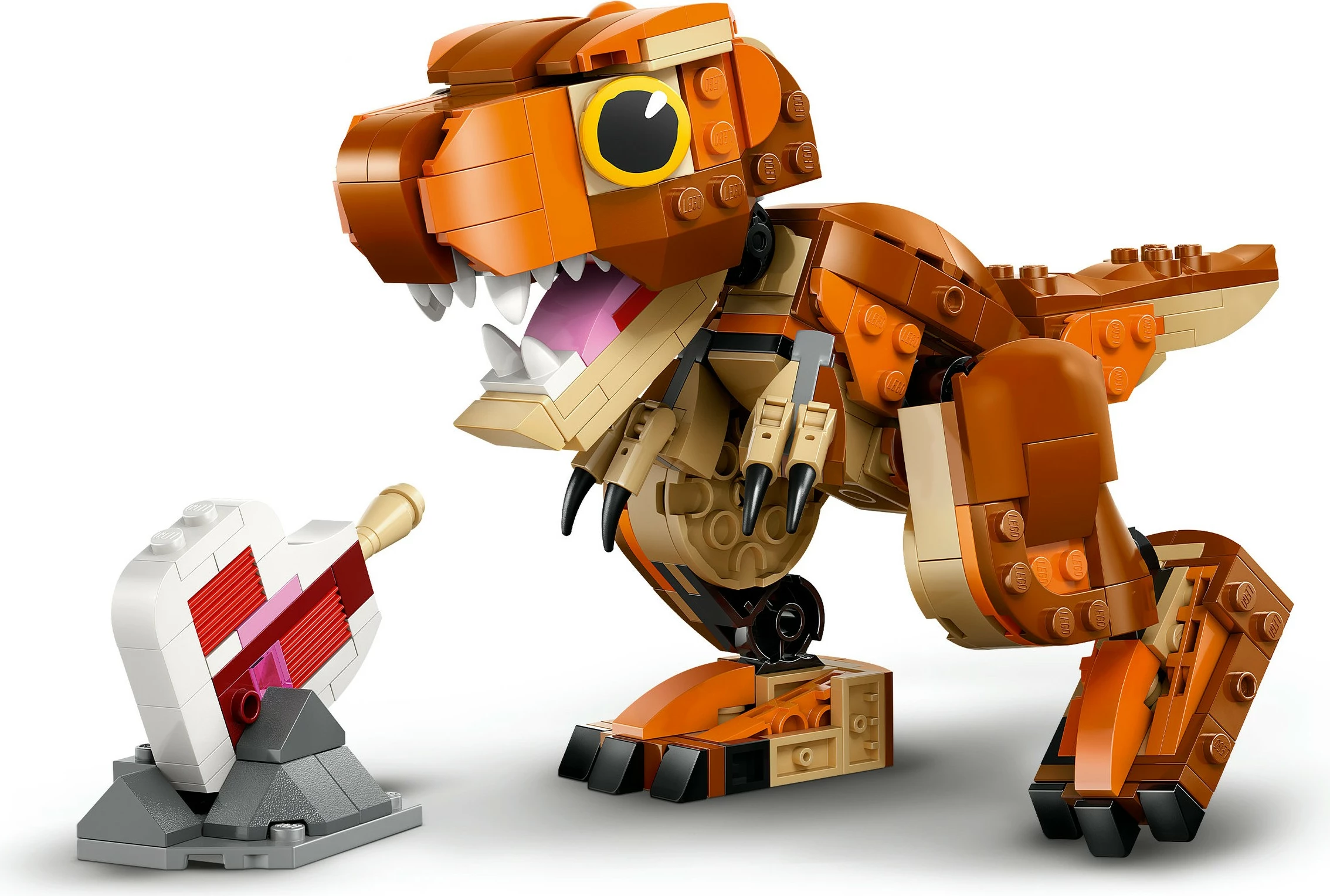 Gradbeni set LEGO Jurassic World 76967 Little Eatie T.Rex, 317 kosov, večbarven