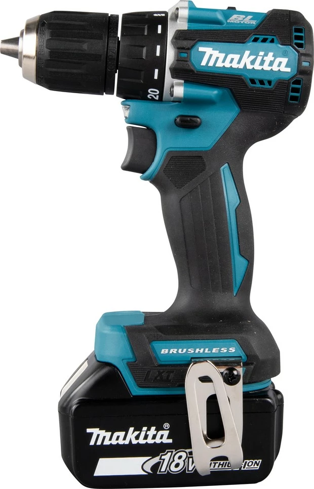 Kompakten vrtalnik Makita DDF487Z, 18V Li-Ion, 1,3 cm, turkizen