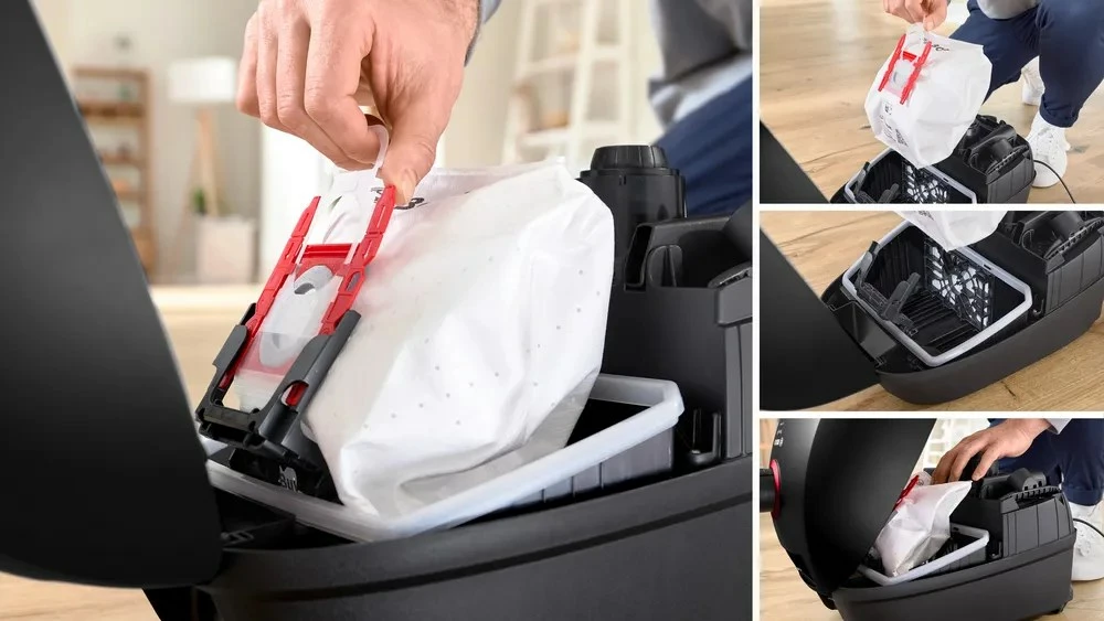 Sesalnik z vrečko, Bosch Serie 4 BGB41POW1, 850 W, črn