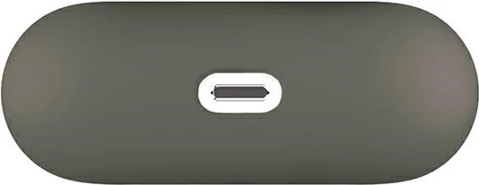 Zaščitni ovitek UNIQ Lino za AirPods Pro, silikon, siv