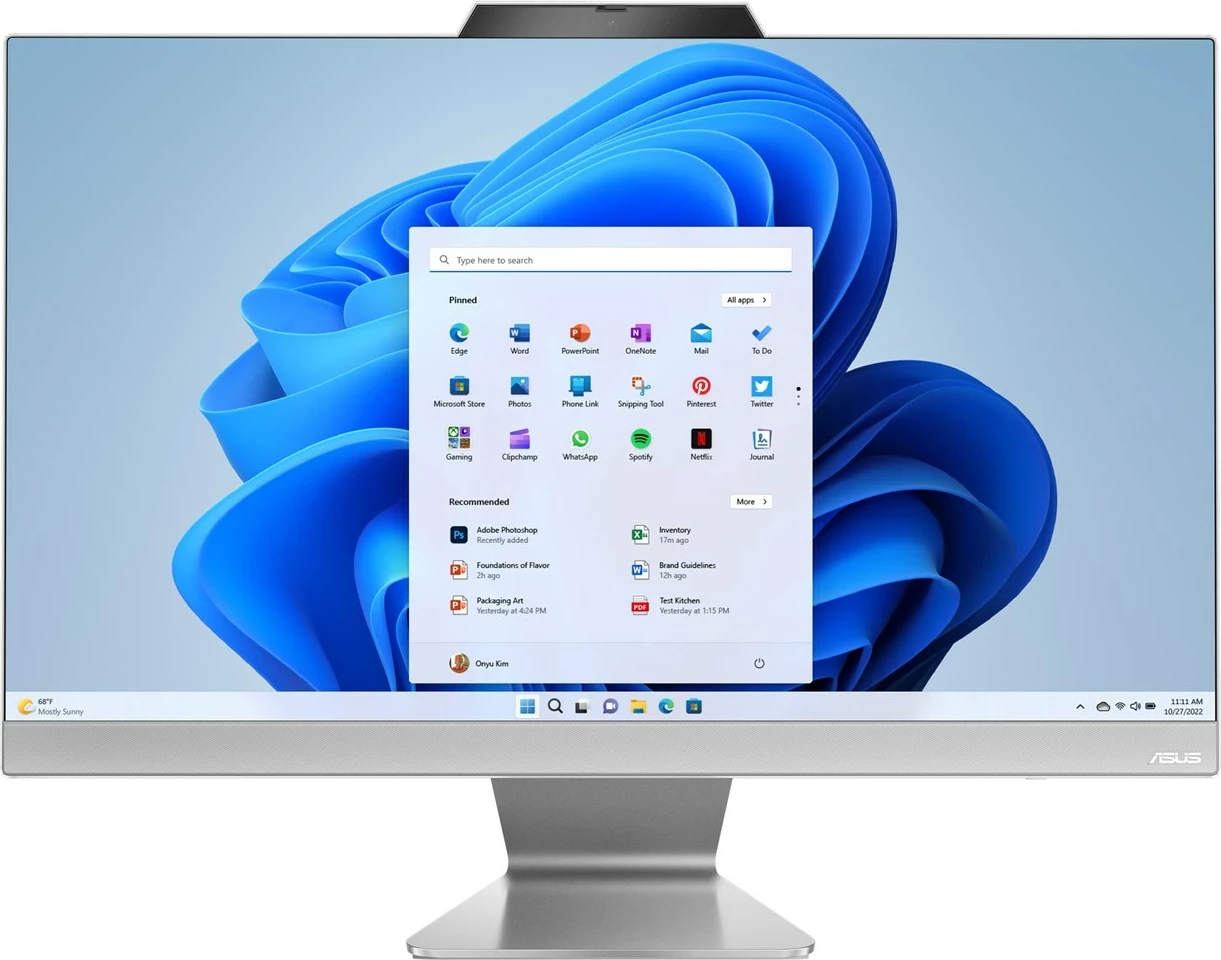 All-in-One računalnik ASUS E3402WVAK-WPC043X, 24", Intel Core i5, 16 GB RAM, 512 GB SSD