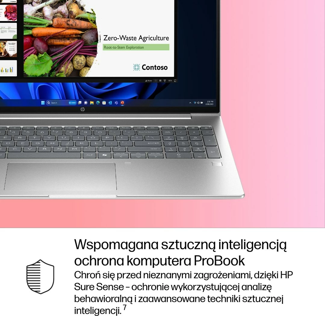 Prenosnik 16" WUXGA IPS, HP ProBook 4 G1i Ultra 5 225U, 24 GB RAM, 512 GB SSD, Pike silver