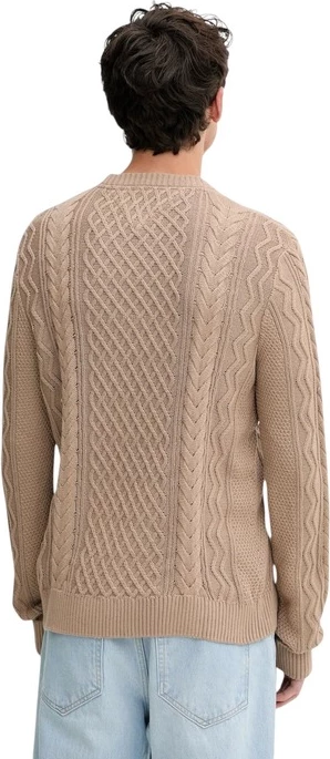 Pletenina za moške, Tommy Hilfiger Jeans, bež