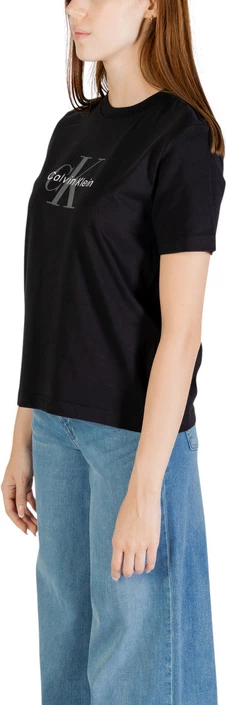 Majica Calvin Klein Jeans ženska, črna