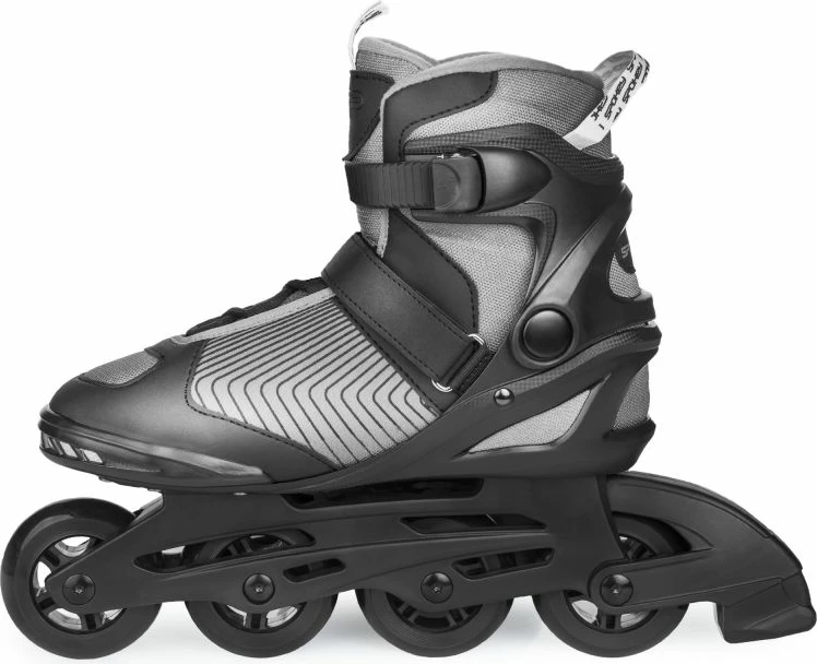 Rekreativni role za ženske in otroke Spokey Revo, črno-sive