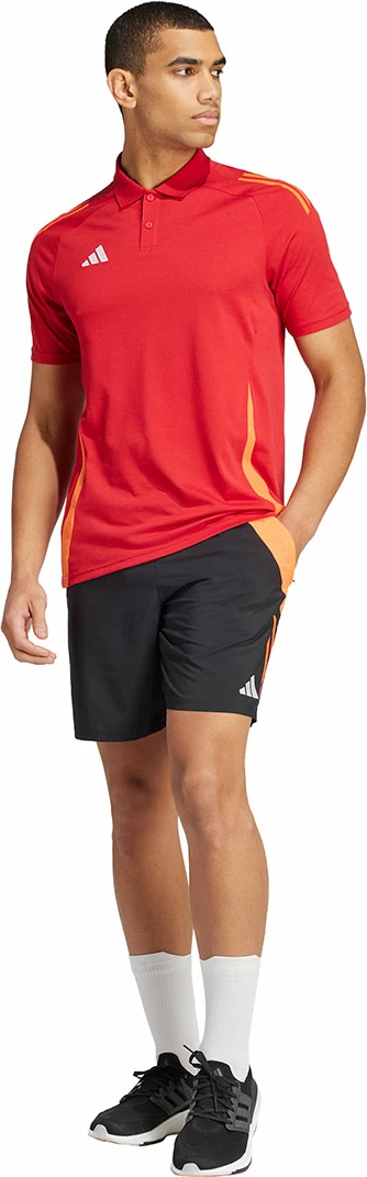 Polo majica Tiro 24 Competition za moške, adidas, rdeča