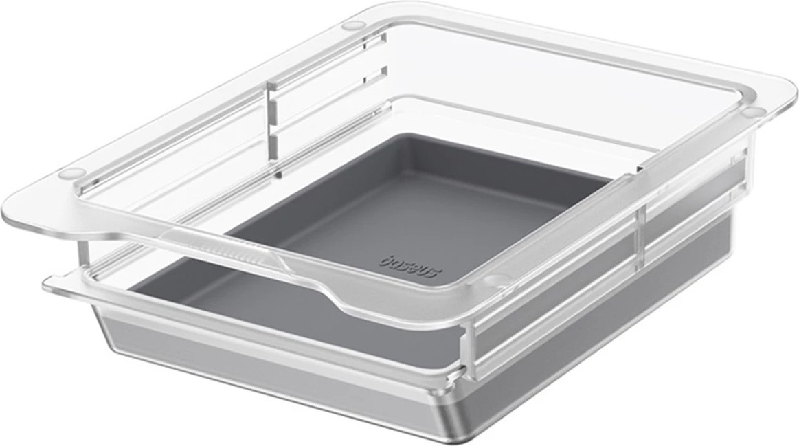 Avtomobilski organizator Baseus T-Space Series za Tesla Model 3/Y, silikon, siva