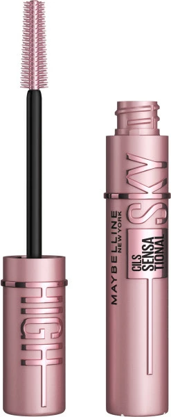 Podaljšujoča in povečajoča maskara Maybelline Lash Sensational Sky High, črna, 7,2 ml