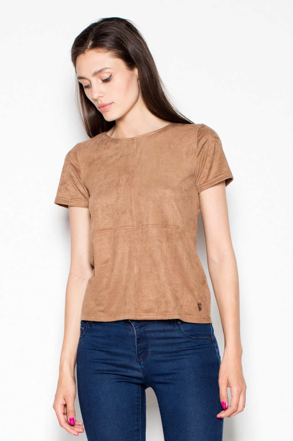 Bluza Venaton 77574, rjava