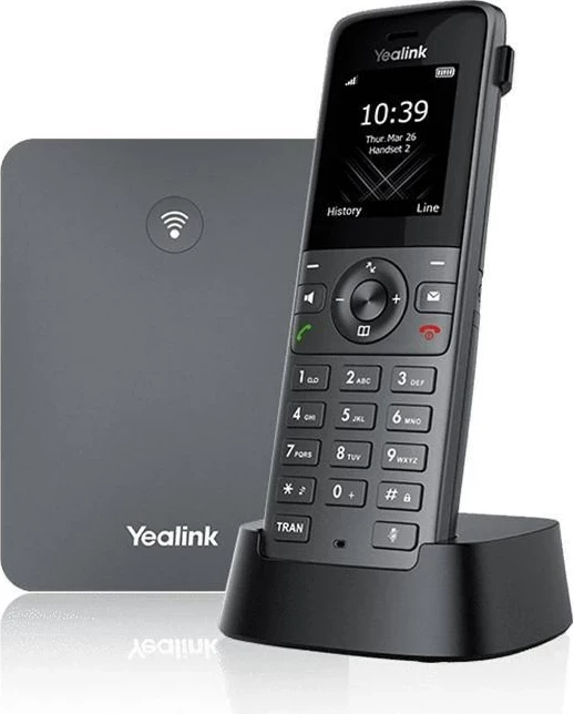 IP telefon Yealink W73P, TFT, siv