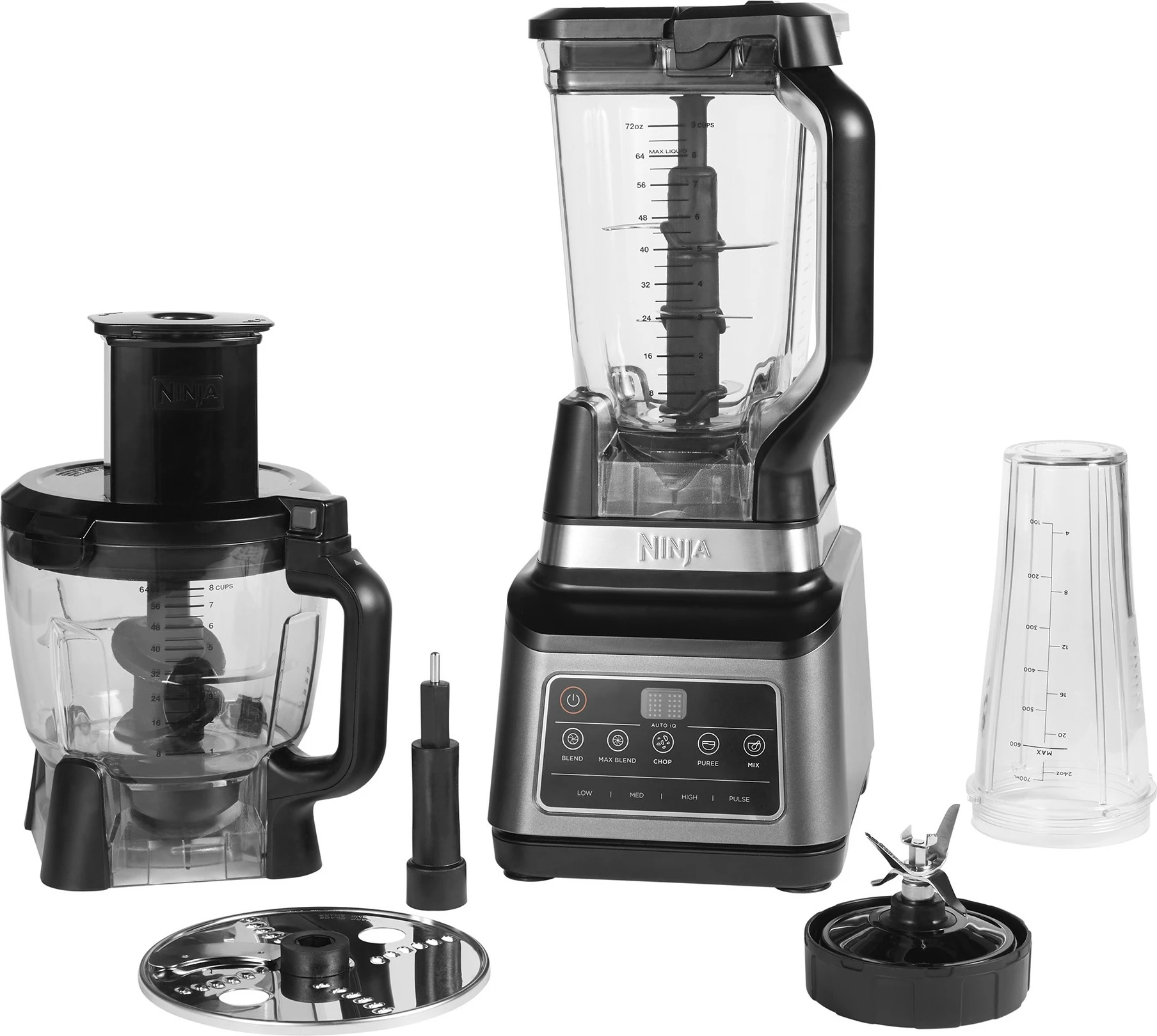 Močan blender, 2,1 L, 21000 RPM, 1200 W, črno-srebrn Ninja BN800