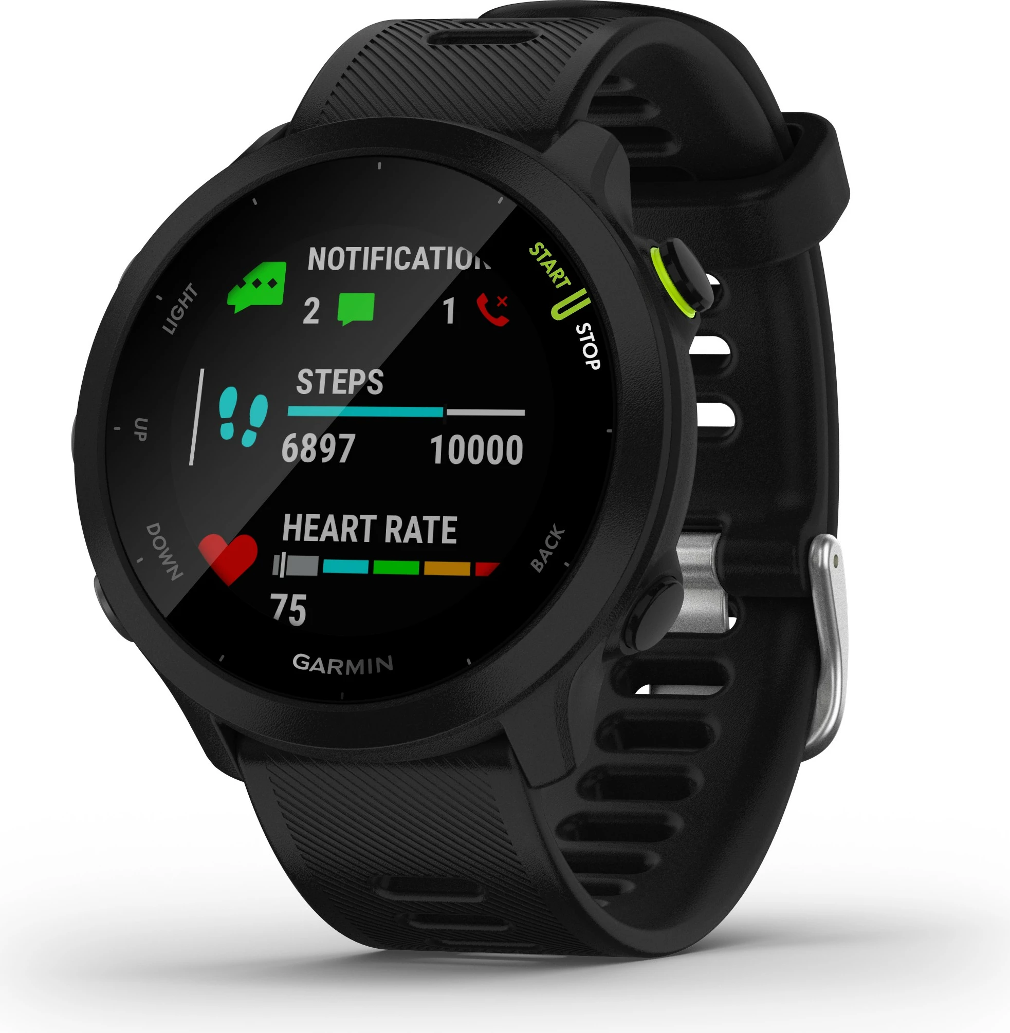 Pametna ura Garmin Forerunner 55, GPS, 2,64 cm, črna