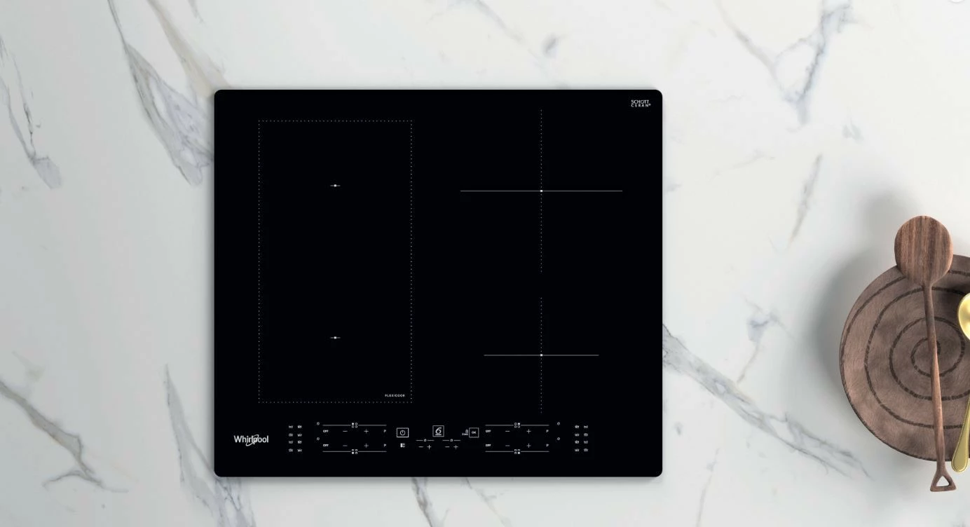 Indukcijska kuhalna plošča Whirlpool WLB3360NE, 4 zone, črna