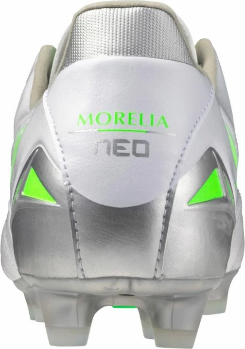 Futbalske superge Mizuno Morelia Neo IV PRO FG za moške, bele