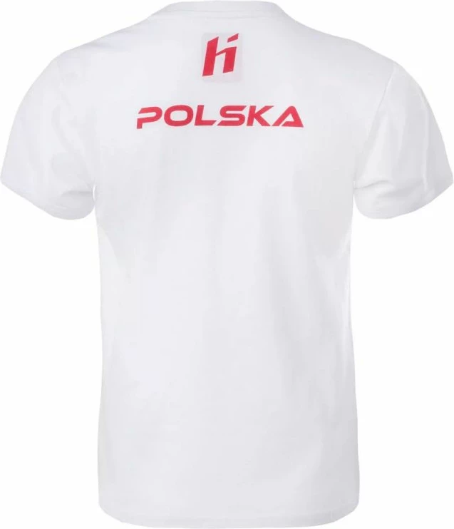 Otroška majica Huari, bela in rdeča