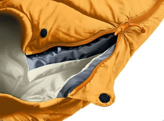 Spalna vreča za otroke 95–130 cm, rumena, Deuter Little Star