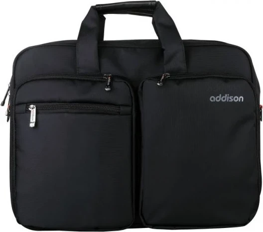 Torba za prenosnik Addison, črna