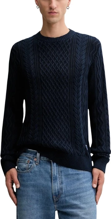 Pulover za moške Tommy Hilfiger Jeans, moder