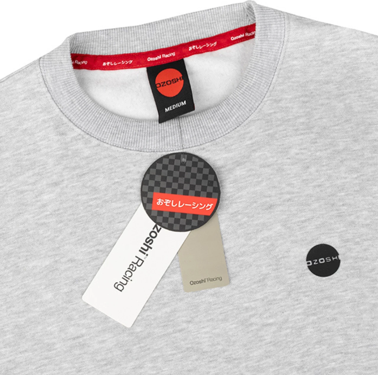 Pulover za moške Ozoshi, siv