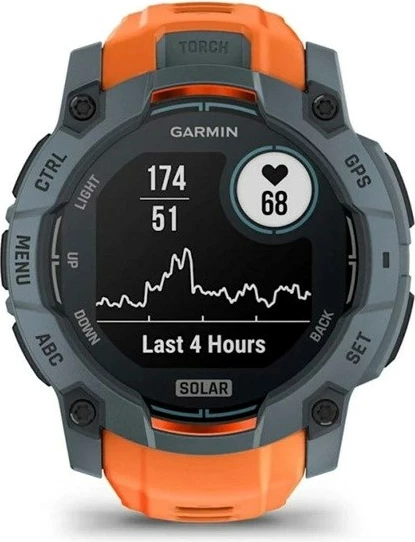 Pametna ura Garmin Instinct 3, 1,1-palčni, GPS, oranžna