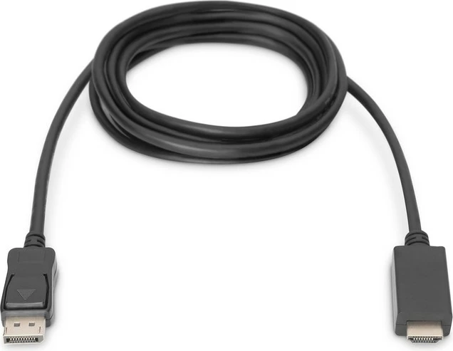 Kabel DisplayPort v HDMI, Digitus AK-340303-020-S, 2 m, črn