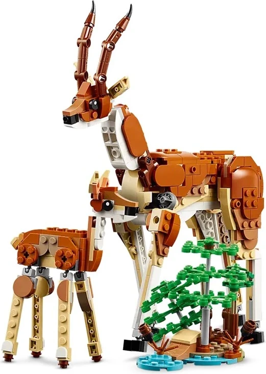 Komplet 3 v 1 LEGO Creator 31150 Wild Safari Animals