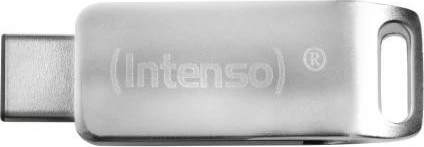 USB ključek 128 GB, USB Type-A/Type-C, 3.2 Gen 1, Intenso cMobile Line, srebrn