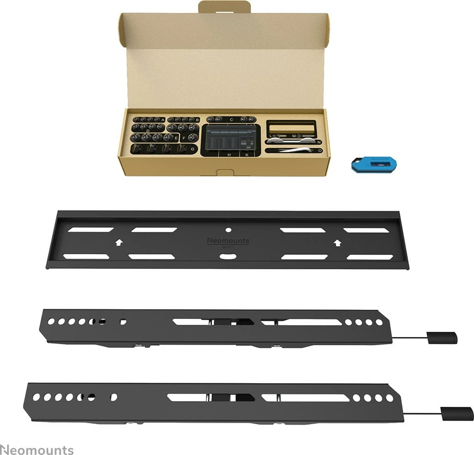 Stenski nosilec za TV Newstar WL30S-850BL14, fiksni, 32–75 inčev, jeklo, črn Stenski nosilec za TV Newstar WL30S-850BL14, fiksni, 32–75 inčev, jeklo, črn