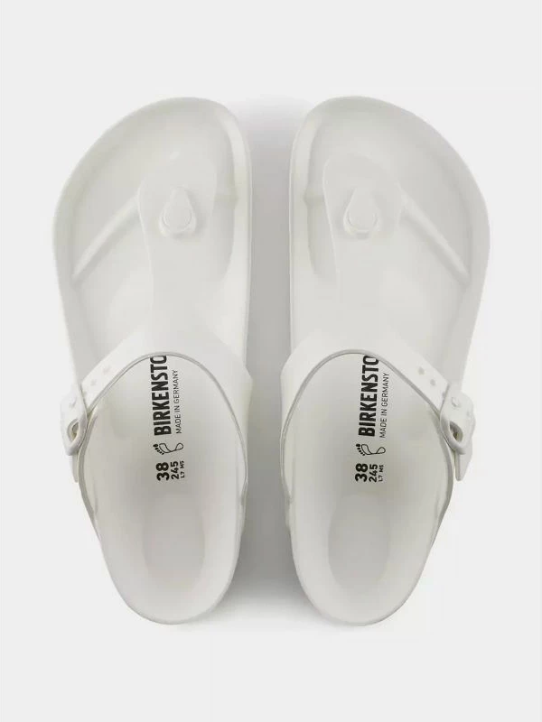 Natikače Birkenstock Gizeh EVA, unisex, bele
