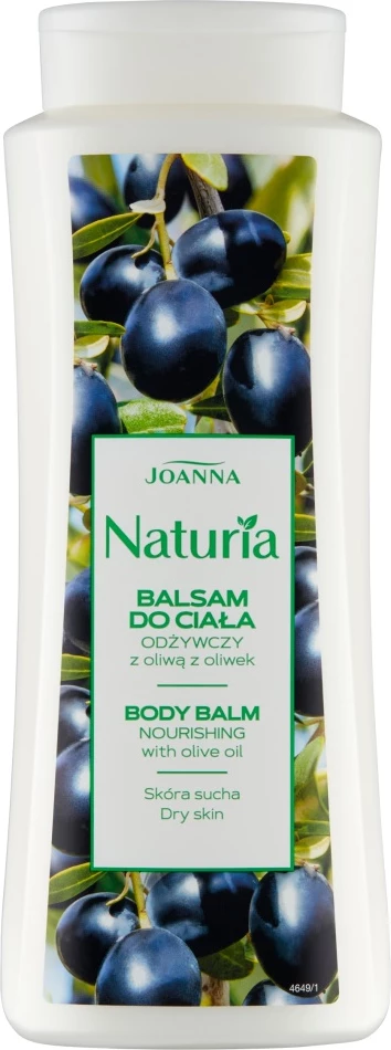 Hranilen balzam za telo z olivnim oljem, Joanna Naturia, 500 g