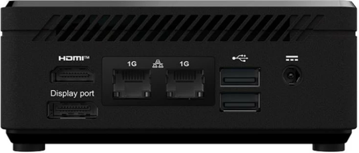 Računalniško ohišje MSI Cubi N ADL S-078EU, Intel N100, 4GB RAM, 128GB SSD, WiFi, Bluetooth, črno