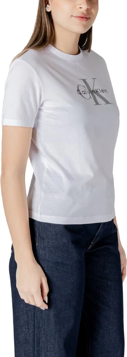 Majica za ženske Calvin Klein Jeans, bela