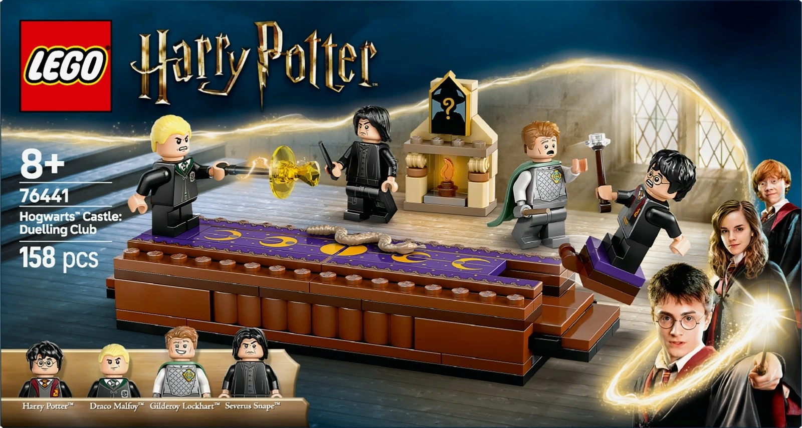 Komplet Grad Hogwarts: Klub dvoboja, LEGO Harry Potter 76441, 158 kosov