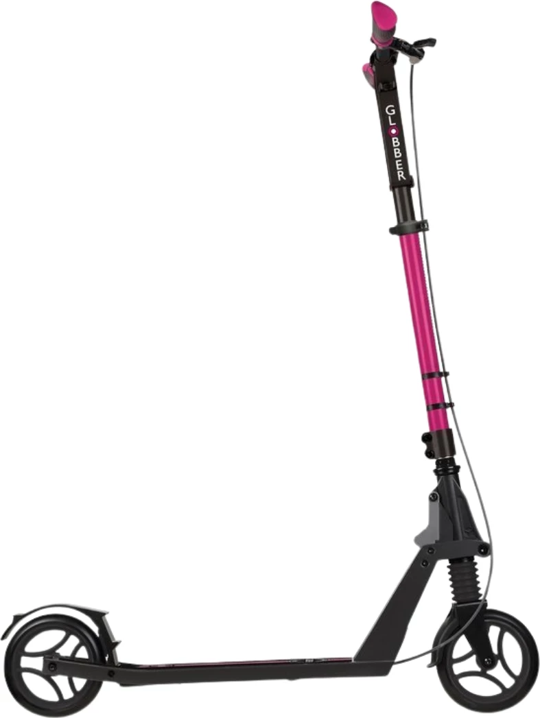 Trotinet za odrasle in najstnike SMJ, črno-rožnat