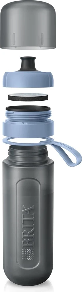 Filtrirna steklenica BRITA Active, modra, 600 ml, s 2 filtri