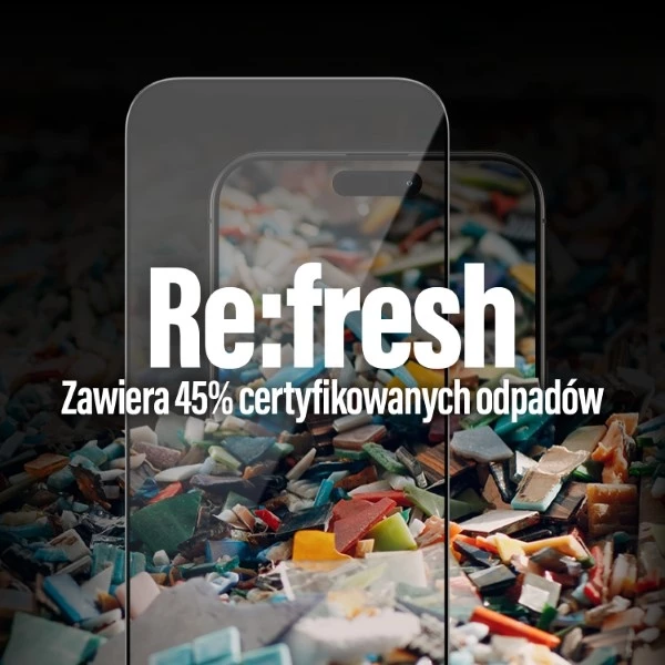 Zaščitno steklo PanzerGlass Re:fresh za iPhone 15 Pro Max s pozicionerjem