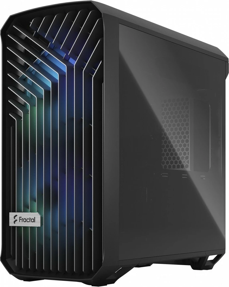 Ohišje Fractal Design Torrent Compact RGB Black TG Light tint, Midi Tower, črno